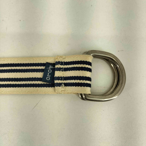 ポロバイラルフローレン Polo by RALPH LAUREN ストライプガチャベルト メンズ