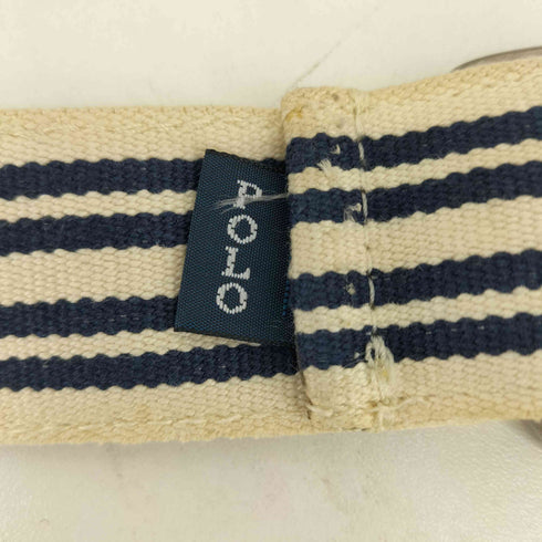ポロバイラルフローレン Polo by RALPH LAUREN ストライプガチャベルト メンズ