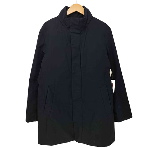 ユニクロ UNIQLO Lサイズ ブラックハイブリッドダウンコート メンズ import:L