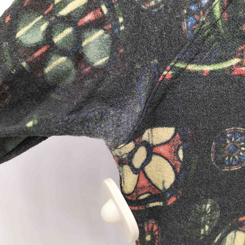ジャンポールゴルチエクラシック Jean Paul GAULTIER CLASSIQUE 90S 曼荼羅 柄 プリント L/S ニット カットソー レディース DE:40