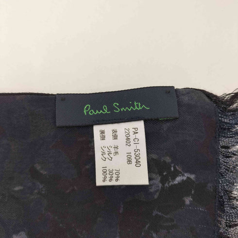 ポールスミス Paul Smith シルク 花柄スカーフ レディース
