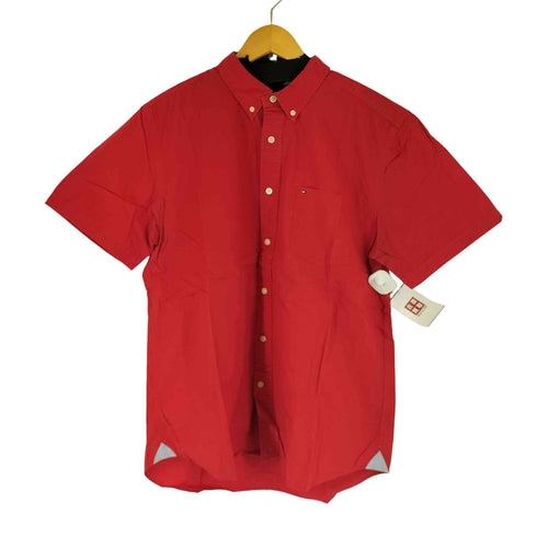 トミーヒルフィガー TOMMY HILFIGER S/S BD シャツ メンズ import:L