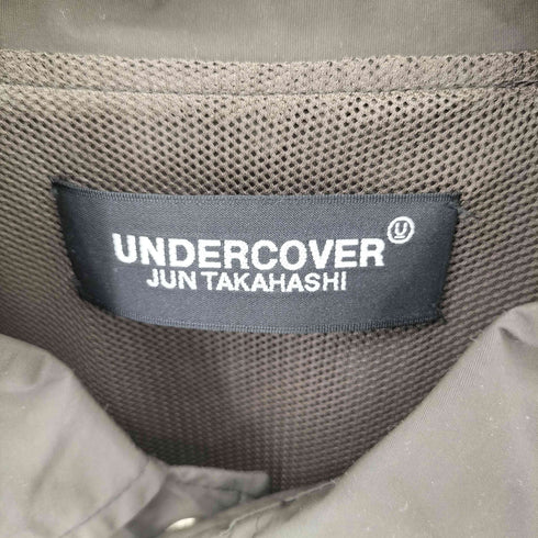 アンダーカバー UNDERCOVER 裏地メッシュ バックプリント ナイロン コーチジャケット メンズ JPN:4