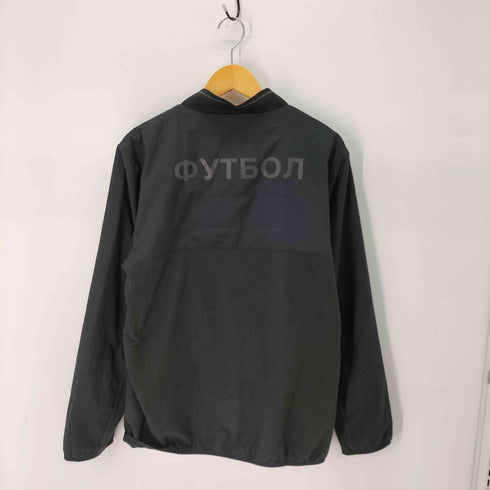 ゴーシャラブチンスキー Gosha Rubchinskiy Warm Sweatshirts フリース切替ピステ Vネックプルオーバー メンズ JAPAN O / US M