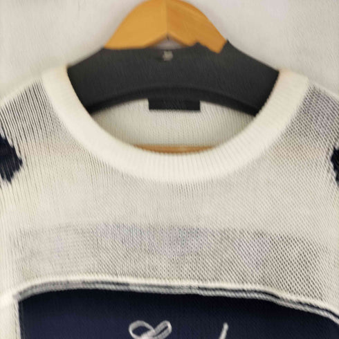 キャンディストリッパー Candy Stripper NUMBERING SHEER KNIT レディース FREE