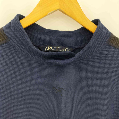 アークテリクス ARCTERYX 00s Delta LT Jersey デルタLT フリース ロゴ刺繍 切替 ツートン モックネック シャツ メンズ import:L