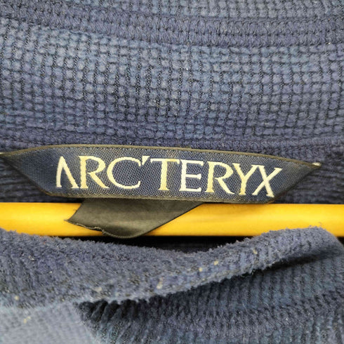 アークテリクス ARCTERYX 00s Delta LT Jersey デルタLT フリース ロゴ刺繍 切替 ツートン モックネック シャツ メンズ import:L