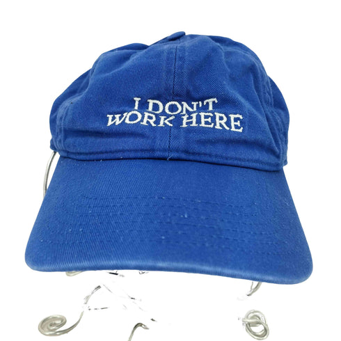 イデア IDEA SORRY I DONT WORK HERE CAP 刺繍 キャップ メンズ