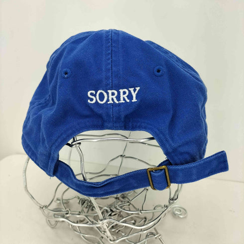 イデア IDEA SORRY I DONT WORK HERE CAP 刺繍 キャップ メンズ