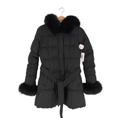 セシルマクビー CECIL McBEE フォックスファー Aライン ダウンジャケット レディース JPN:M