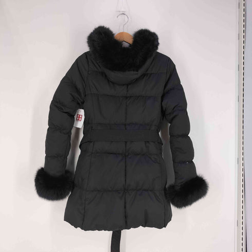 セシルマクビー CECIL McBEE フォックスファー Aライン ダウンジャケット レディース JPN:M