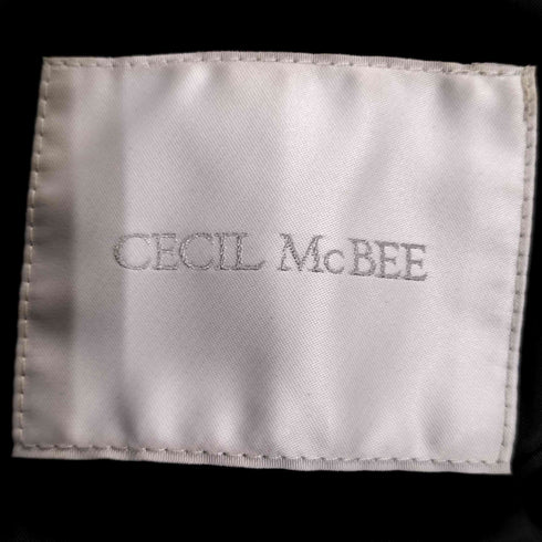 セシルマクビー CECIL McBEE フォックスファー Aライン ダウンジャケット レディース JPN:M