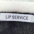 リップサービス LIP SERVICE ラメ フェザー バイカラーカーディガン レディース