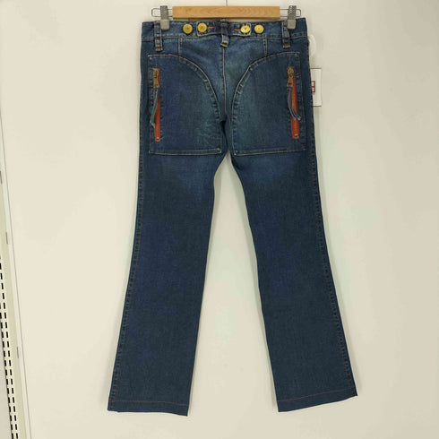 ディースクエアード DSQUARED2 Y2K フレア デニムブッシュパンツ レディース 40