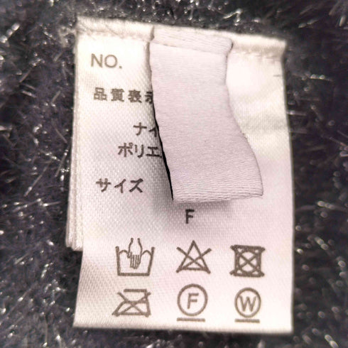 グレイル GRL 金ボタンシャギーニットカーディガン レディース FREE