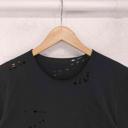 ルシアンペラフィネ Lucien Pellat-Finet Y2K バックプリントTシャツ クラッシュ レディース S