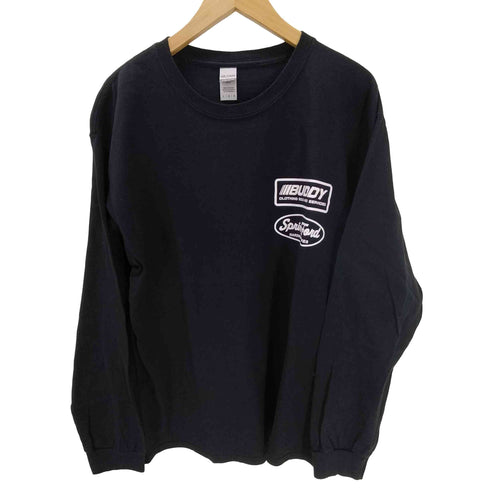 GILDAN ボディ BUDDY CLOTHING SOLD AND SERVICED 両面 プリント L/S Tシャツ メンズ import:L