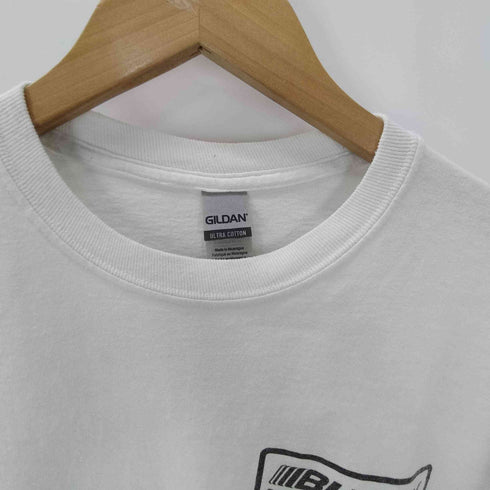 GILDAN ボディ BUDDY CLOTHING SOLD AND SERVICED 両面 プリント L/S Tシャツ メンズ import:M