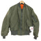 アルファインダストリーズ ALPHA INDUSTRIES MA1フライトジャケット MIL-J-82790J メンズ JPN:M