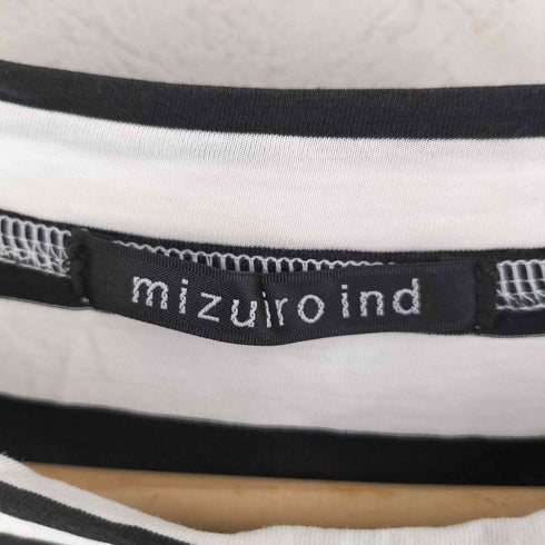 ミズイロインド mizuiro ind ワイドシルエット トップス レディース