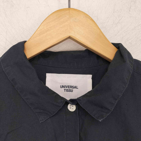 ユニバーサルティシュ UNIVERSAL TISSU S/Sシャツワンピース レディース