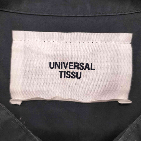 ユニバーサルティシュ UNIVERSAL TISSU S/Sシャツワンピース レディース