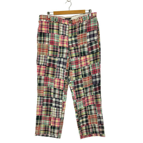 ジェイクルー J.CREW パッチワークチェックパンツ メンズ 36/30