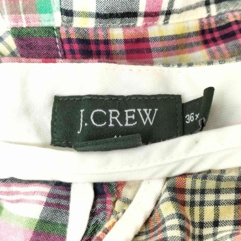 ジェイクルー J.CREW パッチワークチェックパンツ メンズ 36/30