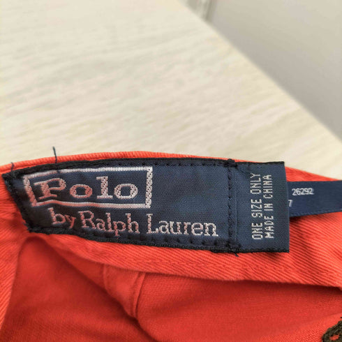 ポロバイラルフローレン Polo by RALPH LAUREN ポニー刺繍 6パネルキャップ メンズ ONE SIZE