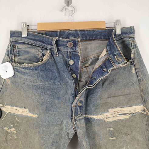 リーバイス Levis 70S 66前期 501 エルパソ製 ボタン裏6 赤耳 デニムパンツ メンズ