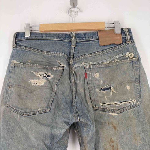 リーバイス Levis 70S 66前期 501 エルパソ製 ボタン裏6 赤耳 デニムパンツ メンズ