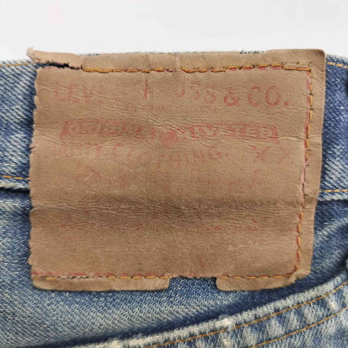 リーバイス Levis 70S 66前期 501 エルパソ製 ボタン裏6 赤耳 デニムパンツ メンズ