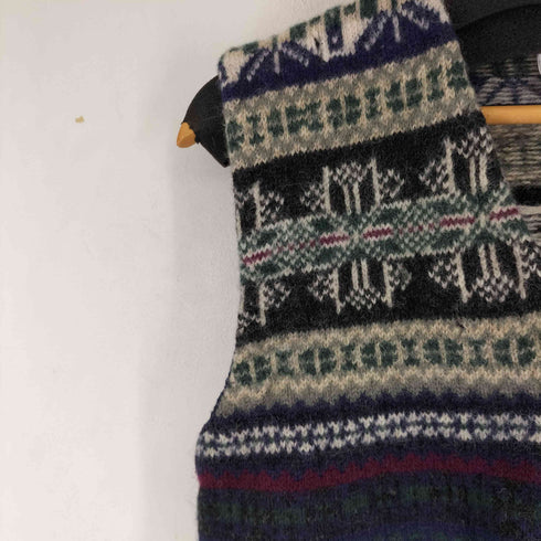 ノードストローム NORDSTROM ノルディック柄ニットベスト レディース import:M
