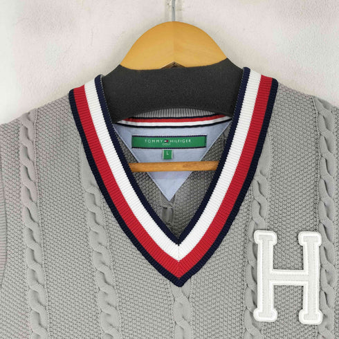 トミーヒルフィガーゴルフ TOMMY HILFIGER GOLF ニットベスト メンズ import:L