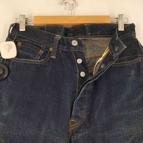 ドゥニーム Denime ボタンフライデニムパンツ 赤耳 メンズ