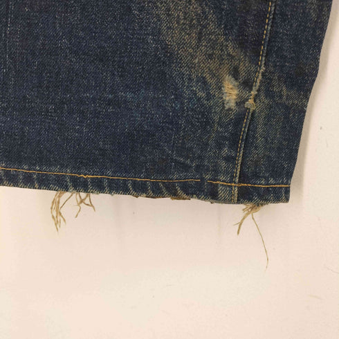 ドゥニーム Denime ボタンフライデニムパンツ 赤耳 メンズ