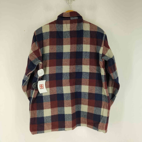 アベイシングエイプ A BATHING APE 90s ウールチェック L/S シャツ メンズ JPN:L