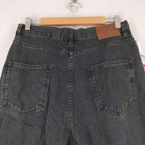 MUHE T ダメージ加工 バギーデニムパンツ メンズ JPN:L