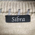Sibra 切替 ダメージ加工 ニット レディース