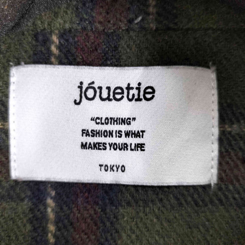 ジュエティ jouetie ビッグシルエット チェックシャツ レディース