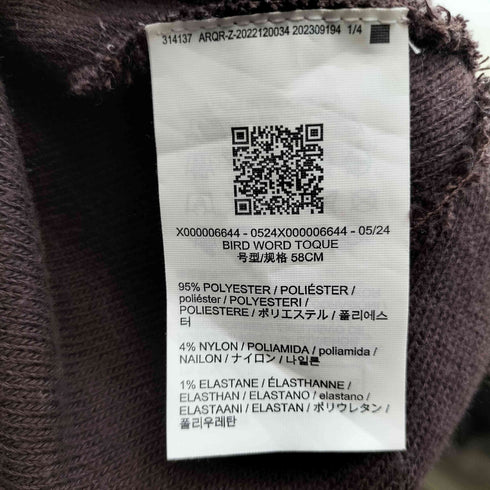 アークテリクス ARCTERYX 24AW Bird Word Toque バード ワード トーク ニット帽 ビーニー メンズ