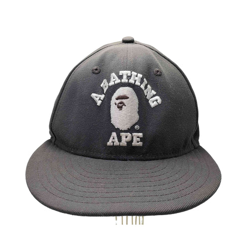 アベイシングエイプ A BATHING APE 9FIFTY エイプヘッド ロゴ刺繍 6パネル キャップ メンズ ONE SIZE