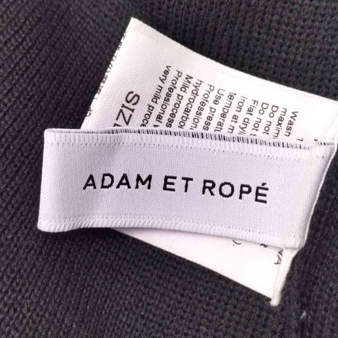 アダムエロペ Adam et Rope リーンマキシニットドレス レディース
