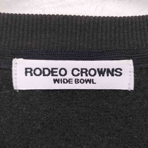 ロデオクラウンズワイドボウル RCWB/RODEO CROWNS WIDE BOWL バックロゴ ルーズ スウェット ワンピース レディース FREE