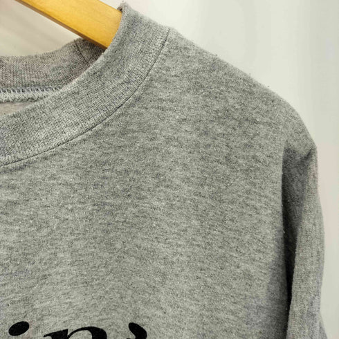 MOVIN ON WITHOUT YOU アーティストプリント クルーネックスウェット トレーナー メンズ