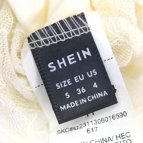 シーイン SHEIN レースカーディガン レディース