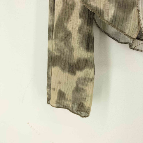 shang pin 総柄シアートップス レディース