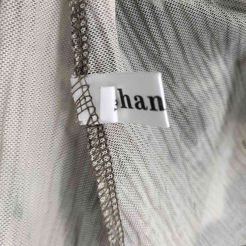 shang pin 総柄シアートップス レディース