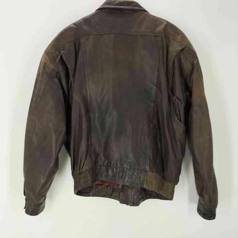 CLASSIC COSI G-1 TYPE GENUINE LEATHER Flight Jacket 裏地総柄 G-1型 リアル レザー フライト ジャケット メンズ