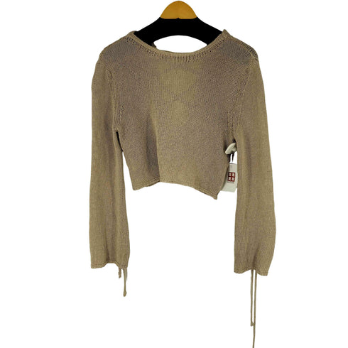 ザラ ZARA シアーニットトップス レディース import:M
